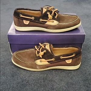 Sperry’s Songfish Suede Boat Shoe